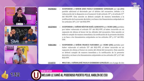 Henry Quinteros opinó sobre la sanción de Néstor Gorosito en Alianza Lima. (Video: Desmarcados)
