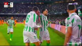 ¡Cabezazo letal! Gol de Johnny Cardoso para poner el 1-1 en el Real Madrid vs. Betis