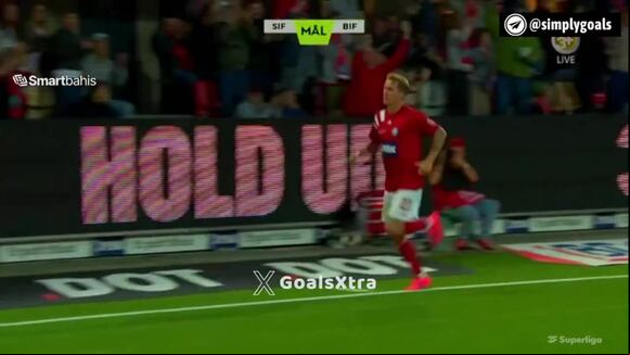 Asistencia de Oliver Sonne para un gol más de Silkeborg. (Vídeo: @nordec149960).
