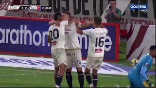 ¡Apareció Churín! Forzó autogol de Ramos para el 2-0 de Universitario vs. Alianza Universidad