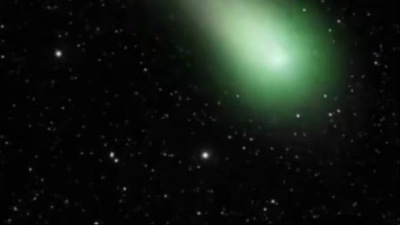 El Cometa Diablo pasará este domingo 21 de abril en México. (Vídeo: @GobDMazatlan).