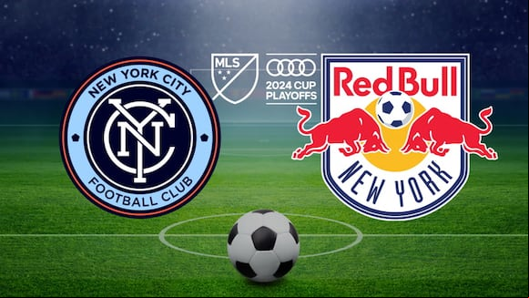New York City FC vs. New York Red Bulls for the 2024 MLS Cup Playoffs