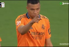 ¡Qué potencia! Gol de Kylian Mbappé para el 1-0 del Real Madrid vs Sevilla