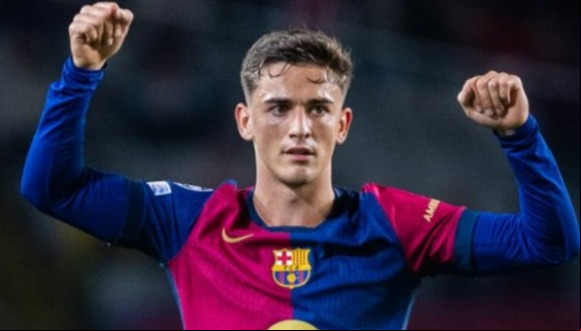 Gavi marcó el 1-0 del Barcelona sobre el Betis. (Video: DSports)