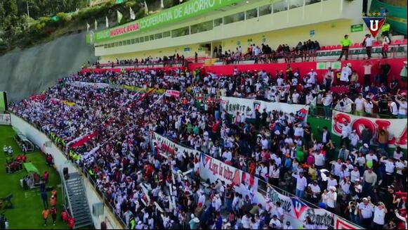 Liga de Quito vs. Junior por la fecha 5 de la Copa Libertadores 2024. (Vídeo: @LDU_Oficial).