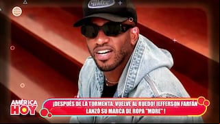 Jefferson Farfán lanza línea de ropa urbana inspirada en su madre