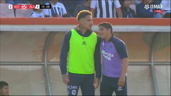 Paolo Guerrero y su conversación con 'Chicho' Salas en el Mansiche. (Video: L1 MAX)