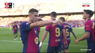 ¡Remontó el partido! Gol de Fermín López para el 2-1 del Barcelona vs Villarreal por LaLiga