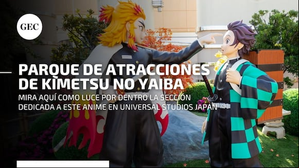 Kimetsu no Yaiba: así lucen por dentro las atracciones del popular anime en Universal Studios Japan