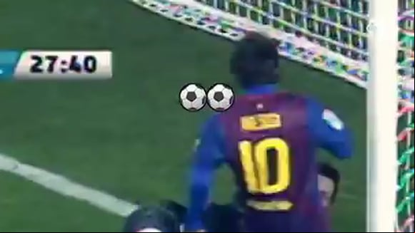 Barcelona recordó un partido ante Valencia. (Video: X)