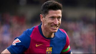 ¡Ráfaga! Goles de Robert Lewandowski y Ruben Vargas para el 1-1 del Barcelona vs. Sevilla