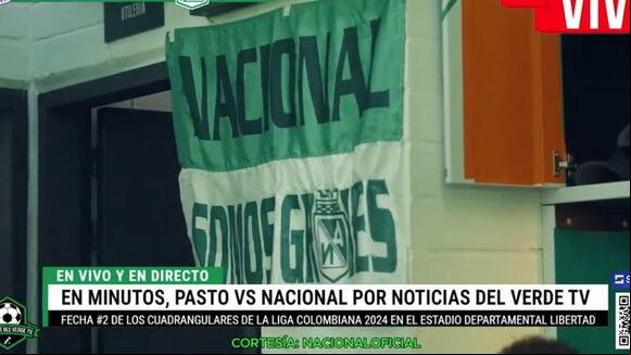 Atlético Nacional vs Pasto EN VIVO: link y ver partido en Win Sports y Fútbol Libre TV.