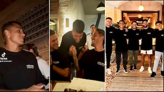 Video viral: así sorprendieron las esposas a los jugadores de Sporting Cristal