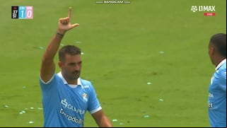 ¡Cazador en el área! Gol de Martín Cauteruccio para el 1-0 de Sporting Cristal vs. Sport Boys