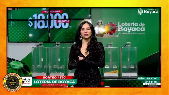 Resultados de la Lotería de Boyacá del sábado 3 de mayo. (Video: Lotería de Boyacá)
