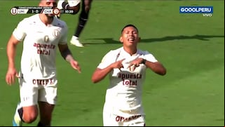 ¡Tiro libre y un toque sutil! Goles de Flores y Rivera en el 2-0 de Universitario vs. Chankas