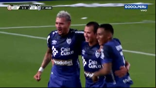 ¡Inseguridad en el arco de Britos! Gol de Romagnoli para el 1-1 de Cienciano vs. Universitario
