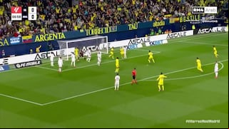 ¡Sorprendió a Courtois! Golazo de Juan Foyth para el 1-0 en el Real Madrid vs. Villarreal | VIDEO
