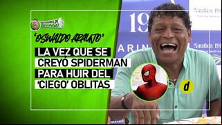 ‘El Torito’ Araujo y la vez que se creyó ‘Spiderman’ para huir del ‘Ciego’ Oblitas