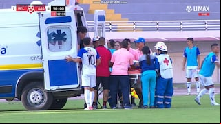 ¡Buenas noticias! Benincasa está fuera de peligro tras salir en ambulancia en el Melgar vs. Alianza Atlético