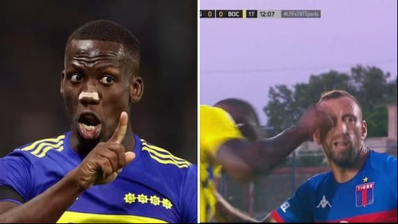 El golpe de Luis Advíncula a Alemán que desató la polémica en el fútbol argentino