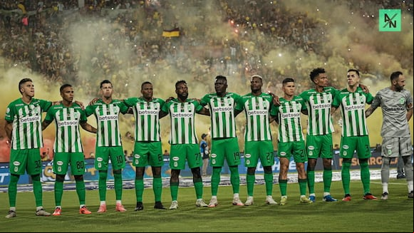 Atlético Nacional vs Tolima por la final de la Liga BetPlay 2024. (Vídeo: @nacionaloficial).