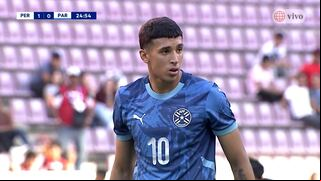 ¡Fue una ilusión! De penal, Luca Kmet metió el gol del 1-1 en Perú vs Paraguay