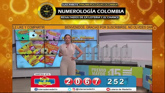 PREMIO MAYOR LOTERIA DE MEDELLIN del VIERNES 16 de febrero 2024. (Vídeo: Resultados de loterías y Chances en Colombia).
