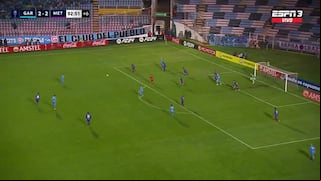 ¡En la última del partido! El descomunal golazo de Gordillo para el 3-2 de Garcilaso sobre Metropolitanos