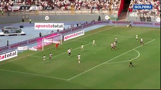 ¡Qué calidad! Gol de Martín Pérez Guedes para el 1-0 del Universitario vs. Sport Boys