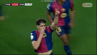 ¡Lluvia de goles! Pedri y Pau Cubarsí anotan el 2-2 del Barcelona vs. Atlético Madrid