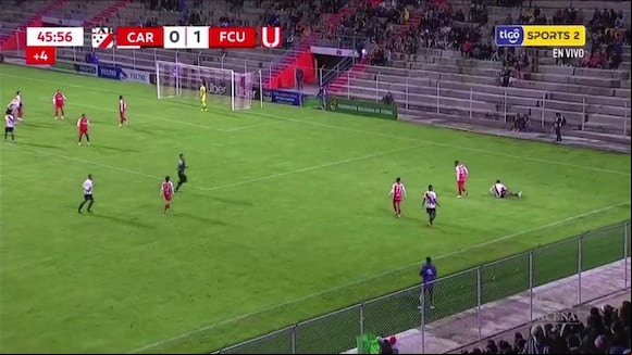 El primer gol de Always Ready en la Liga de Bolivia fue de Wesley da Silva. (Video: Tigo Sports Bolivia)