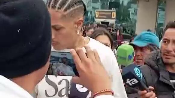 Paolo Guerrero llegó a Lima y seguirá su proceso de recuperación en la Videna. (Video: Wilmer Robles)