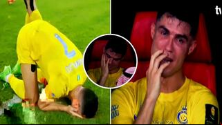Cristiano Ronaldo llora de frustración al perder una nueva final con Al-Nassr