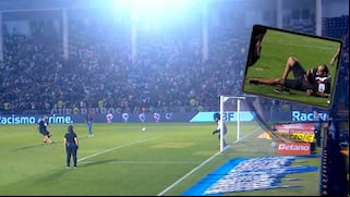 Hincha de Vasco da Gama sufre terrible lesión al ejecutar un penal a estadio lleno