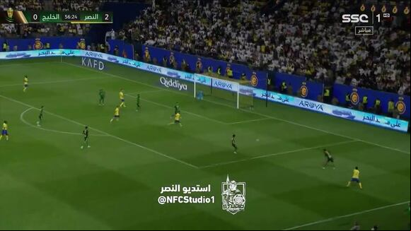 Gol de Cristiano Ronaldo y su doblete en el Al Nassr vs. Al Khaleej. (Video: SSC)