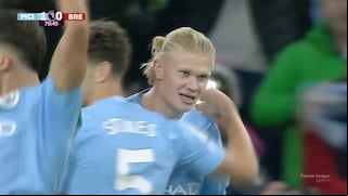 ¡Anotó a todos los equipos! El gol y récord de Erling Haaland en la Premier League