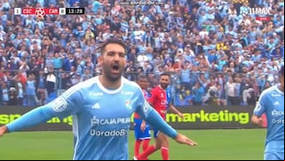 ¡Imparable! Gol de Martín Cauteruccio para el 1-0 de Sporting Cristal vs. Mannucci