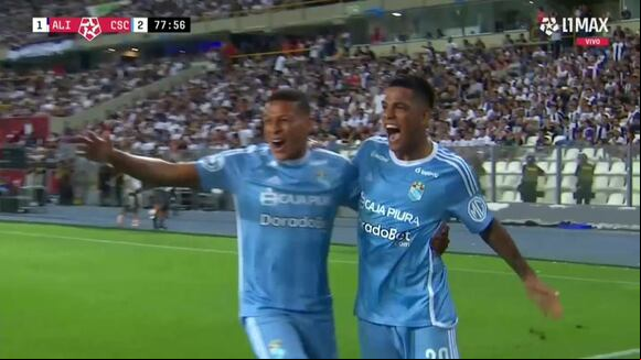 Gol de Joao Grimaldo para el 1-2 del Alianza Lima vs. Sporting Cristal. (Vídeo: L1MAX).