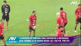 Cómplices: las risas de Sergio Peña y Oliver Sonne en los entrenamientos de la Selección Peruana