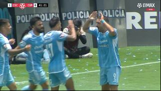 Cauteruccio y un doblete del mejor cazador: goles de Sporting Cristal-Comerciantes Unidos