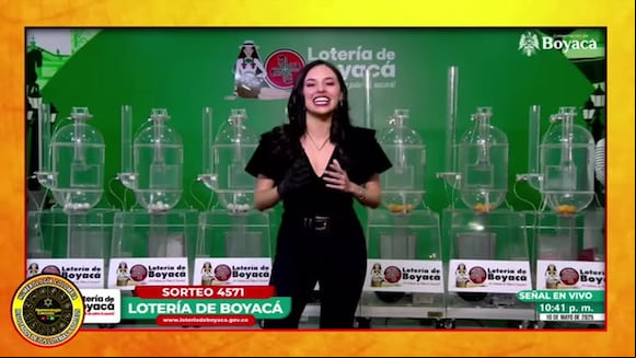 Resultados de la Lotería de Boyacá del sábado 10 de mayo. (Video: Lotería de Boyacá)