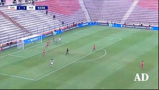 ¡Por la remontada! Juan Pablo Goicochea puso el gol del 2-1 de Perú vs Chile