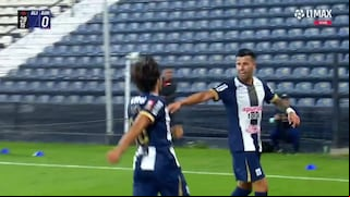 ¡Aprovechó su chance! Gol de Bascco Soyer para el 1-0 de Alianza Lima a Alianza Universidad