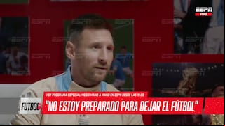 Lionel Messi sobre el final de su carrera: “Creo que Inter Miami va a ser mi último club”