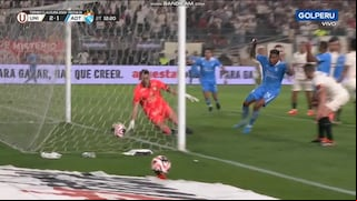 Con un ligero desvío: el gol de Yordi Vílchez para el 1-2 de ADT vs. Universitario