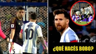 Lionel Messi llamó ‘Bobo’ a Carlos Zambrano durante el Argentina vs Perú