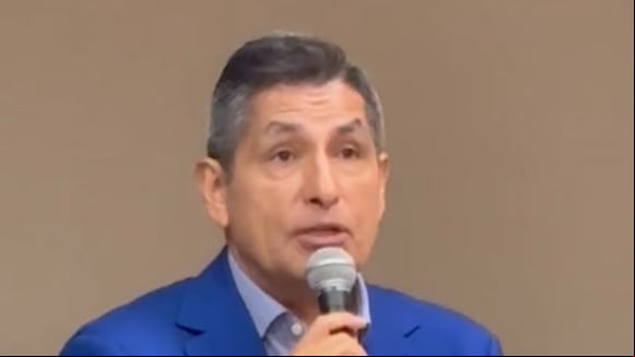 Winson Reátegui cuestionó el accionar de Franco Navarro. (Video: Gianina González)
