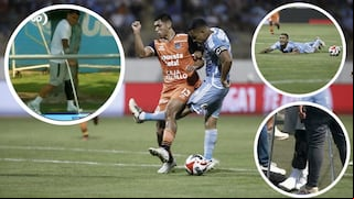 Yoshimar Yotún se deja ver en muletas y una llamativa rodillera: ¿Cuál es su situación?