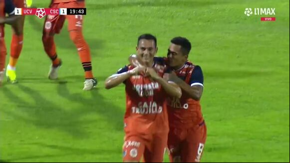 Jairo Vélez marcó el 1-1 de César Vallejo sobre Sporting Cristal. (Video: L1 MAX)